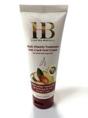 💥H&B HB ‘ANTI-CRACK FOOT CREAM’ 100ml Multi-Vitamin Treatment Dead Sea Minerals