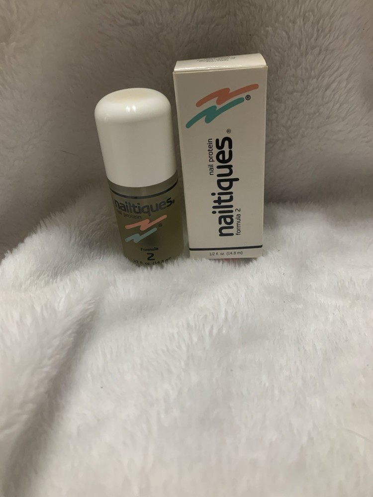 NOS Nailtiques Formula 2 PLUS Nail Protein for Excessive Problem Nails, 0.25 oz.