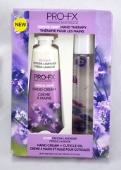Scented Oil Therapy Hand Cream + Cuticle Oil PRO-FX Gift Set Freesia Lavender