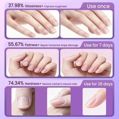 3-in-1 Cuticle Oil Pen,Cuticle Pusher Nail 0.5 Fl Oz (Pack of 2), transparent