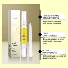 Nail Growth Oil for Hydration & Cuticle Strengthening Natural Nail Health Care