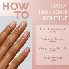 HydraGrow Cuticle Oil Nail Growth Serum with Vitamin E Jojoba Aloe Vera 3ml