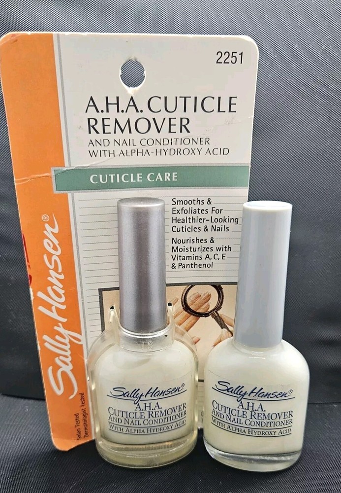 Sally Hansen A.H.A Cuticle Remover with Alpha Hydroxy Acid 2251 (LOT OF 2)