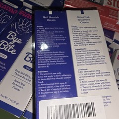 FIAYAF Nail-Aid BYE BITE Anti Stop Nail Biting Kids Day & Night 20 Boxes NEW