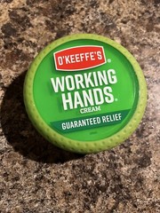 2 O’Keeffe’s Working Hands Hand Cream Extremely Dry, Cracked Hands 3.4 Ounce