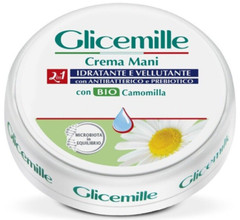 3 GLICEMILLE HAND CREAM 2IN1 MOISTURIZING AND VELVETY WITH ORGANIC CHAMOMILE 100ML