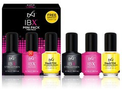 IBX Mini Pack Nail Strengthener Set: 3.75mL + 2.7mL + 4.4mL Oil