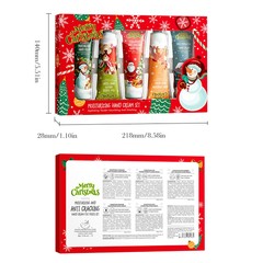 1 Set 5Pcs Hand Lotion Improve Dryness Christmas Gift Skin Care Hand Cream Set