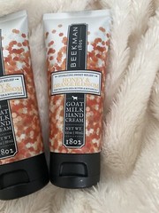2 Pk Beekman 1802 HONEY & ORANGE BLOSSOM Goat Milk Hand Cream 2oz ea | Sealed