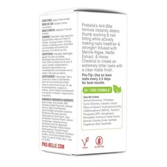 Bitter Taste Nail Care for Adults & Children 3+: Non-Toxic Nail Polish