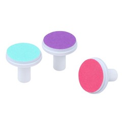 10pcs Abrasive Paper Baby Nail File Pads Nail Grinding Heads Infant