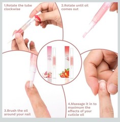 NEW MESCHETT 3 CUTICLE OIL PENS NAIL CARE REVITALIZER FOR BRITTLE CRACKED NAILS