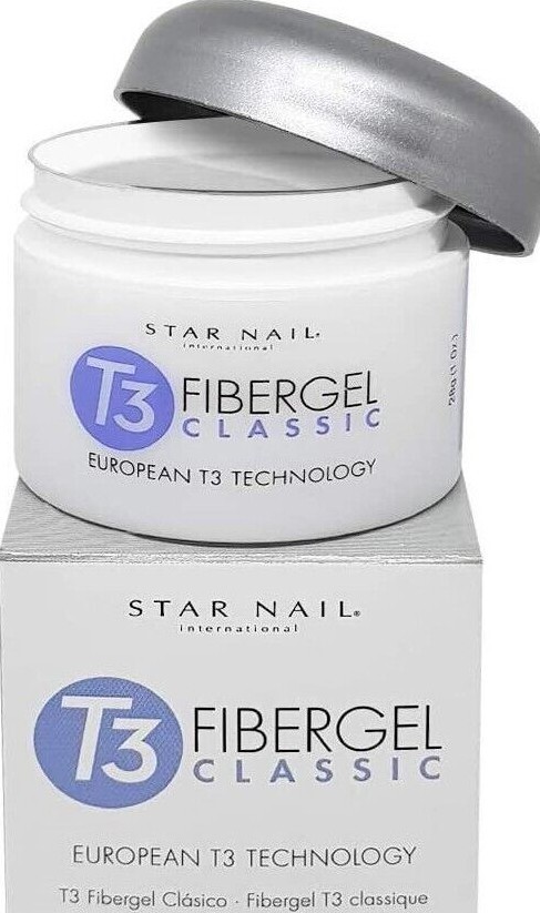 Star Nail T3 Fiber Gel Classic European flexible sculpting gel 8 colors 2oz(56g)