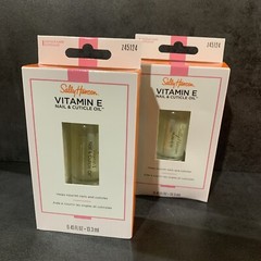 2X Sally Hansen Vitamin E Nail & Cuticle Oil .45oz/13.3ml New In Box