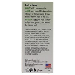 BioSource for Nails Natural Therapy Pure Therapy for Women-0.4 oz Nail Treatment