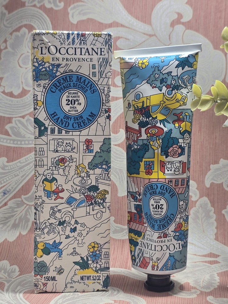 L’Occitane Ltd Edition 1 Piece Home & Away Shea Butter Hand Cream 150ml~New