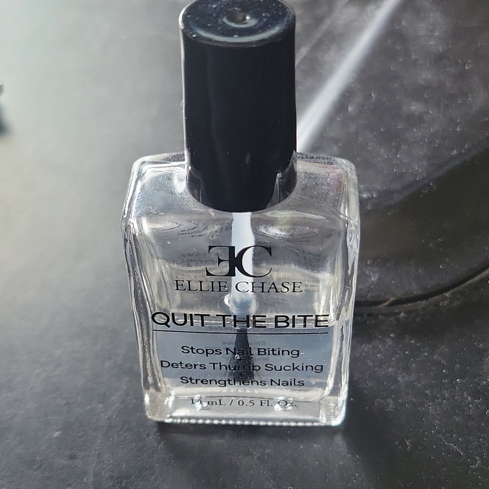 Ellie Chase Quit The Bite Nail Treatment Stops Biting Thumb Sucking 0.5 Fl. Oz.
