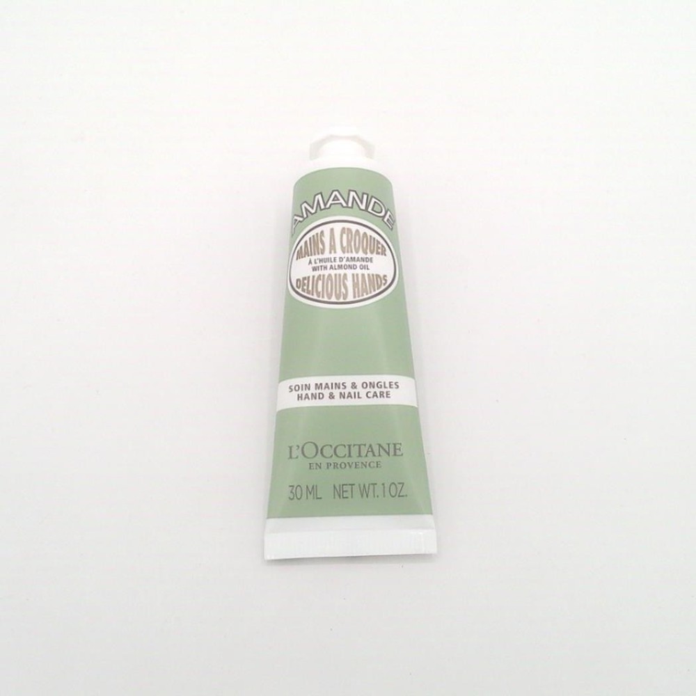 L’Occitane Amande Mains a Croquer Almond Delicious Hand Cream 1oz / 30ml NEW
