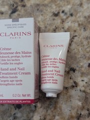 Clarins Hand and Nail Treatment Cream Travel Size 0.2 oz