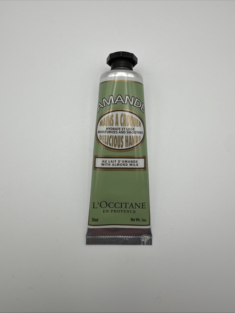 L’occitane Almond Delicious Hands with Almond Milk Cream 30ml/ 1oz *NEW*