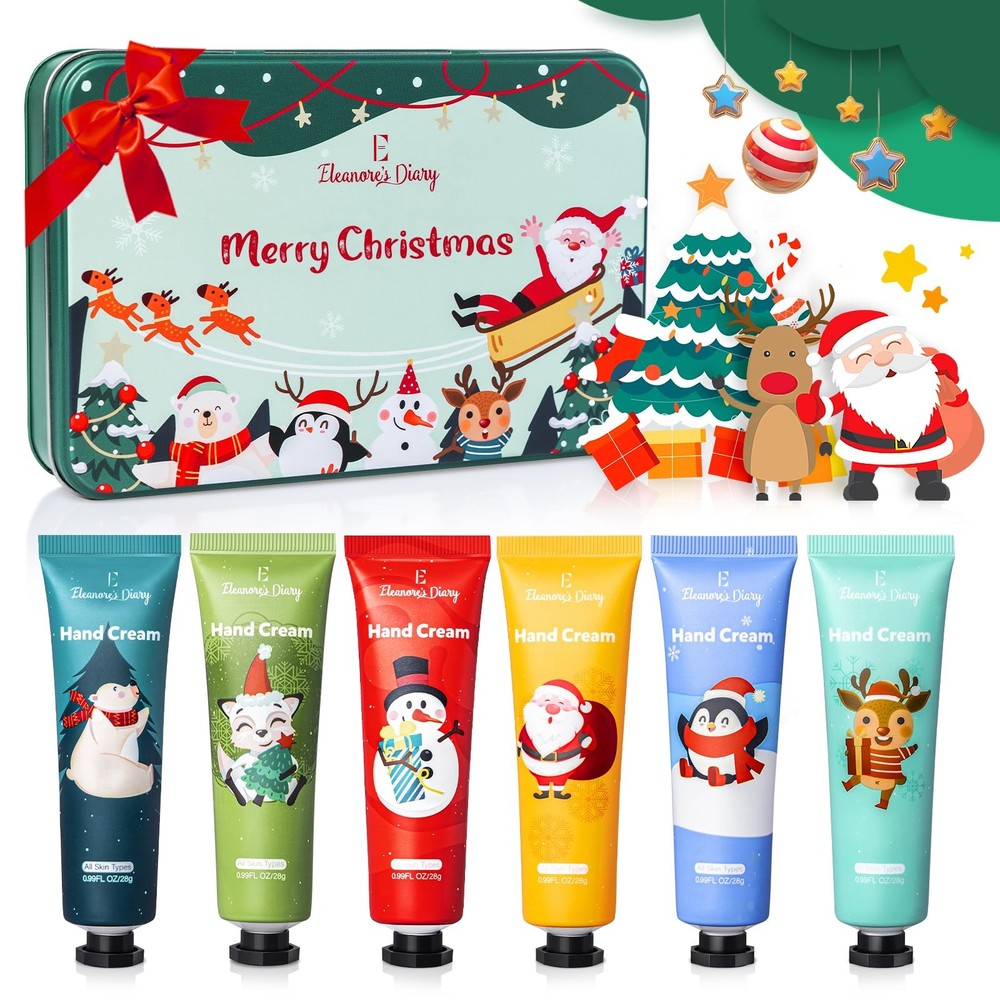 E Eleanore’s Diary Hand Cream Gifts Set, 6Pcs Mini 0.17 Fl Oz (Pack of 6)