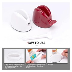 Creams Cosmetics Toothpaste Squeezer Extruder Cleanser Press Dispenser Bathroom