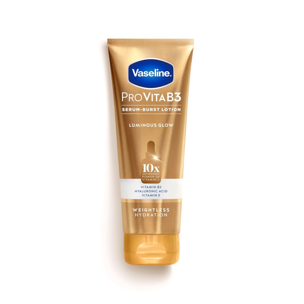 Vaseline Pro VitaB3 Serum Burst Lotion Luminous 7.5 Fl Oz (Pack of 1), White