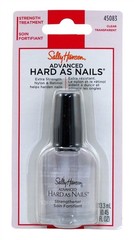 (2 PACK) Sally Hansen Hard As Nails Strengthener Clear 0.45 Ounce