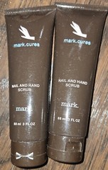Avon Mark. Cures Nail and Hand Scrub Lot Of 2 NOS