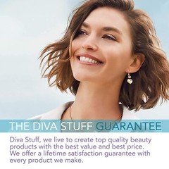 Diva Stuff Hand Cream with 70% Isopropyl Alcohol, 2oz Bottle (Santas Ginger Cafe