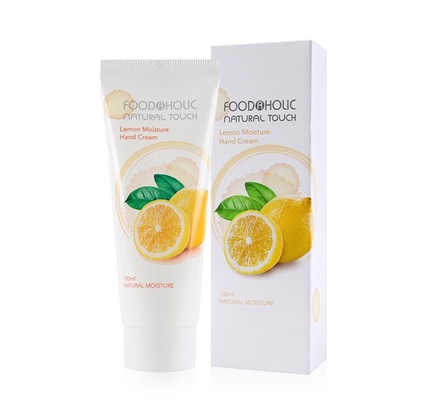 Food A Holic Natural Lemon Moisture Hand Cream 100ml / 3.38fl.oz FOODAHOLIC