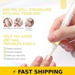 SAVILAND 6PCS Cuticle Oil Pen with Vitamin E for Nail Care