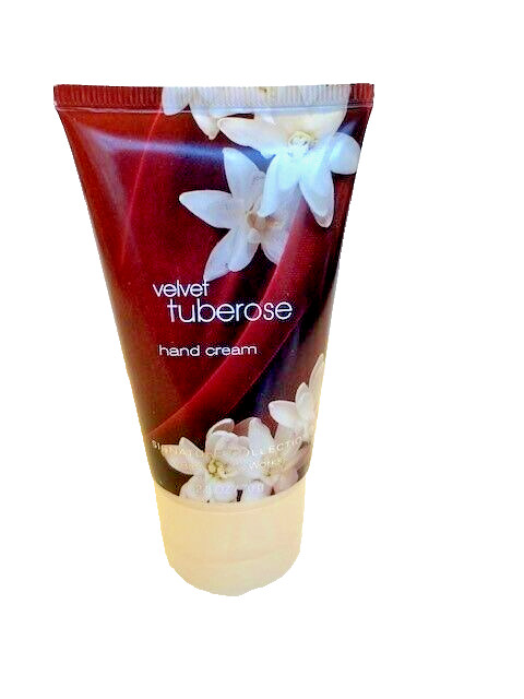 Bath & Body Works VELVET TUBEROSE Hand Cream 2.5 oz Discontinued Rare Free Ship