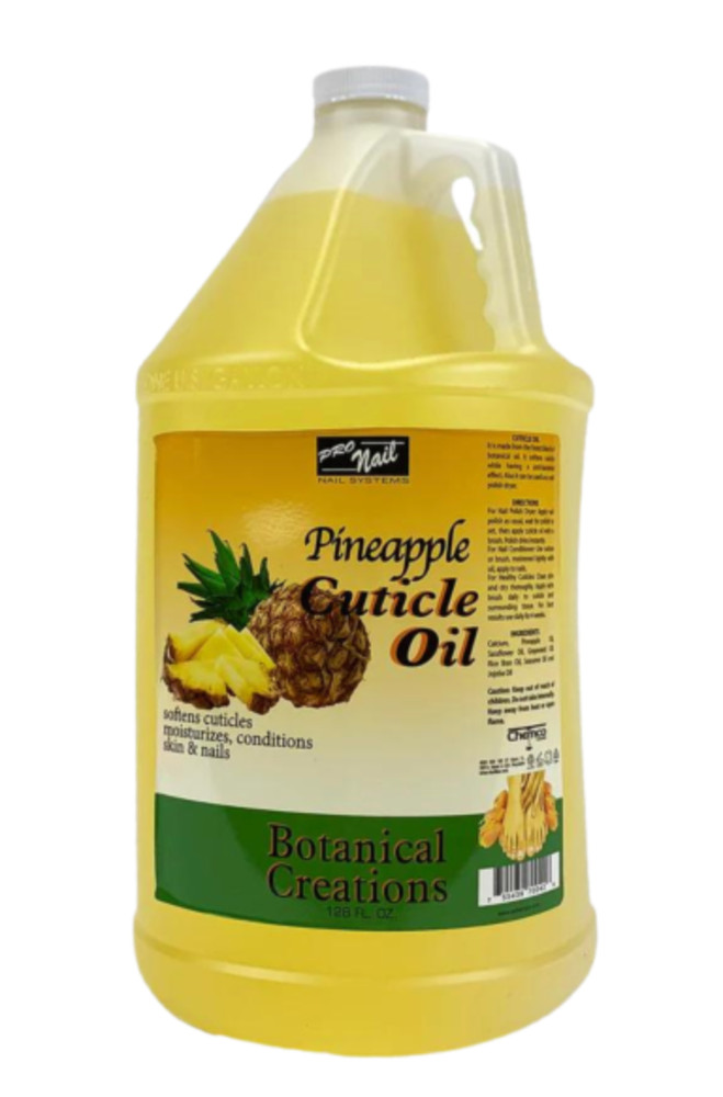 PRO NAIL Cuticle Oil – Pineapple Yellow 1 Gallon | JBS
