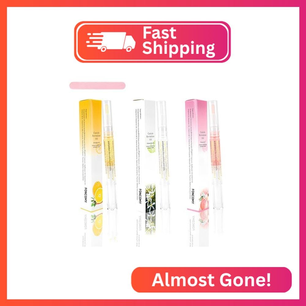 3PCS Cuticle Oil for Nails,Cuticle Oil Pen for Nail Care, Nail Cuticle Oil with