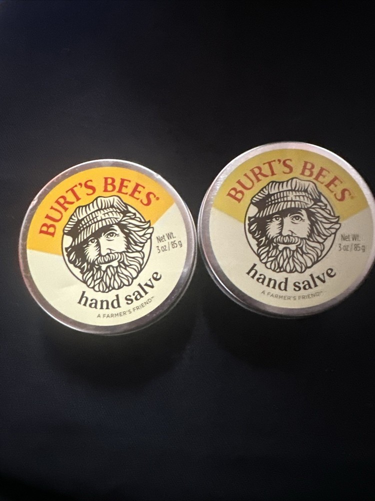 Burt’s Bees Hand Skin Care, Balm, Slave With Beeswax 100% Natural 3oz Lot of 2