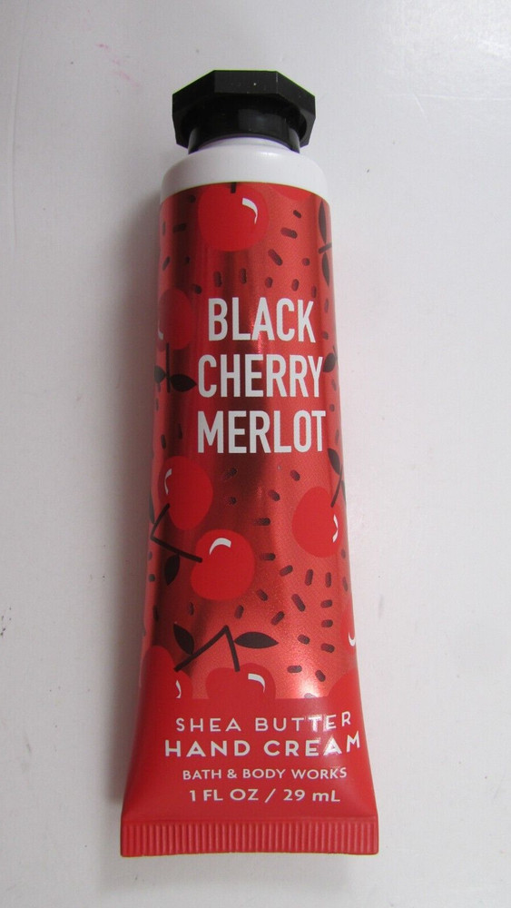 Bath & Body Works BLACK CHERRY MERLOT Shea Butter Hand Cream 1 oz