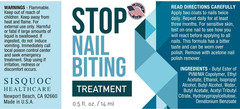 Stop Nail Biting Treatment for Kids & Adults – Bitter Taste No-Bite Nail Polish,