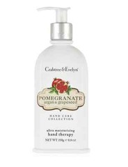 CRABTREE & EVELYN POMEGRANATE ARGAN ULTRA MOISTURIZING HAND THERAPY 8.8 oz PUMP