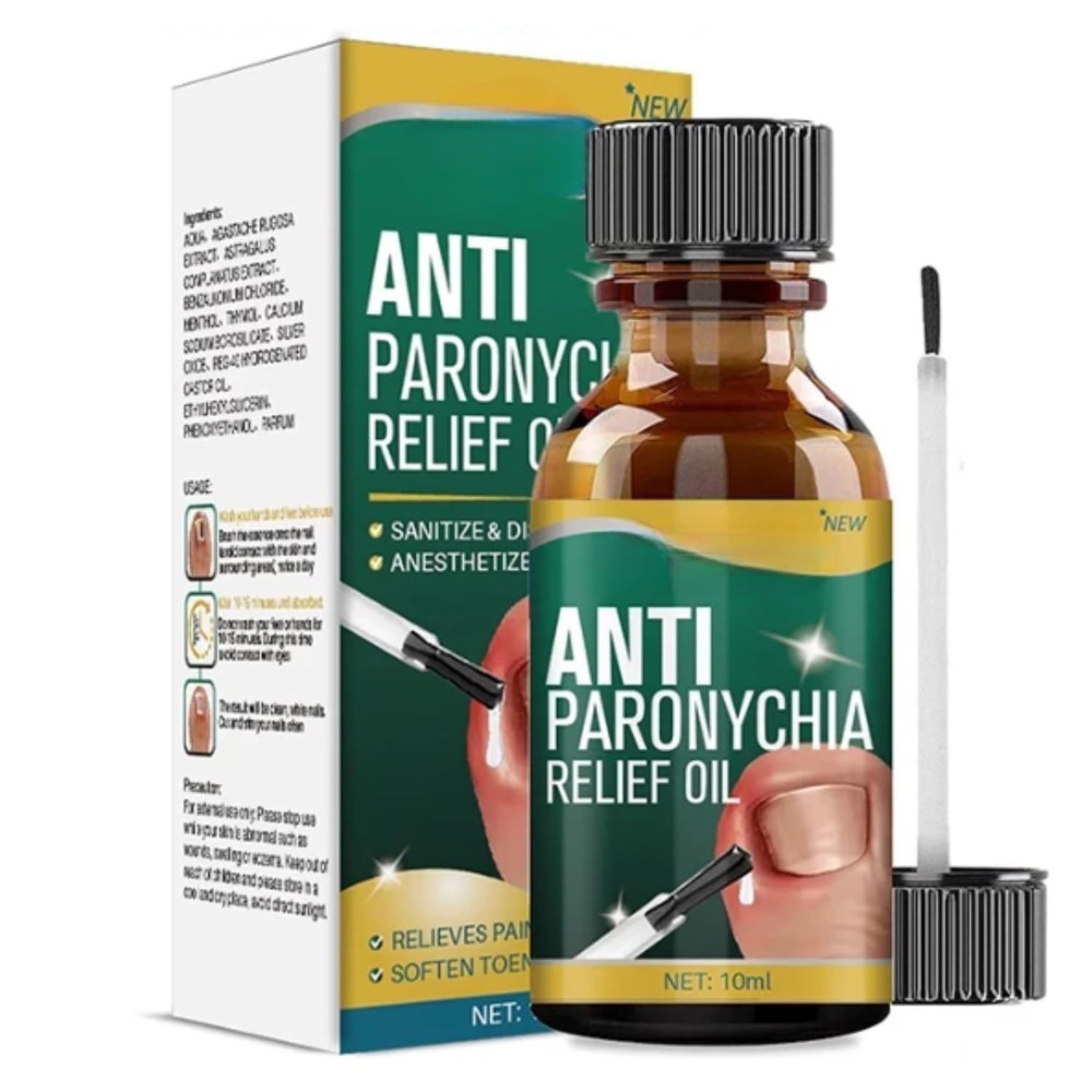 Nozti Anti Paronychia Relief Oil, 10ml, Natural Nail Treatment for Pain Relief