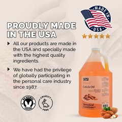 NAIL Cuticle Revitalizing Oil, 128 Oz Professional Bulk Supply – Premium Resu…
