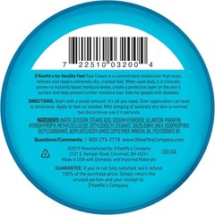O’Keeffe’s for Healthy Feet Foot Cream; 3.2 Ounce (Pack of 3), Blue