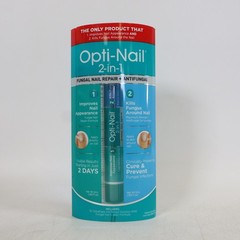 3 PACK Opti-Nail 2-in-1 Toe Nail Fungus Treatments Plus Antifungal EXP 11/2025