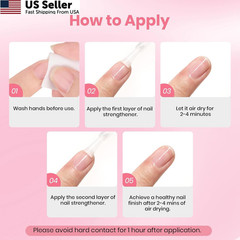 Beetles Nail Strengthener, 0.5 Fl Oz (Pack of 1), 0-Pink Strengthener