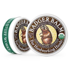 Organic Healing Hand Balm for Dry, Cracked Hands – Moisturizes & Soothes 0.75 oz