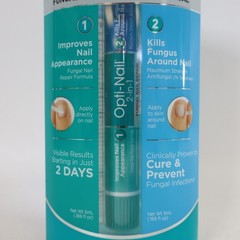 3 PACK Opti-Nail 2-in-1 Toe Nail Fungus Treatments Plus Antifungal EXP 11/2025