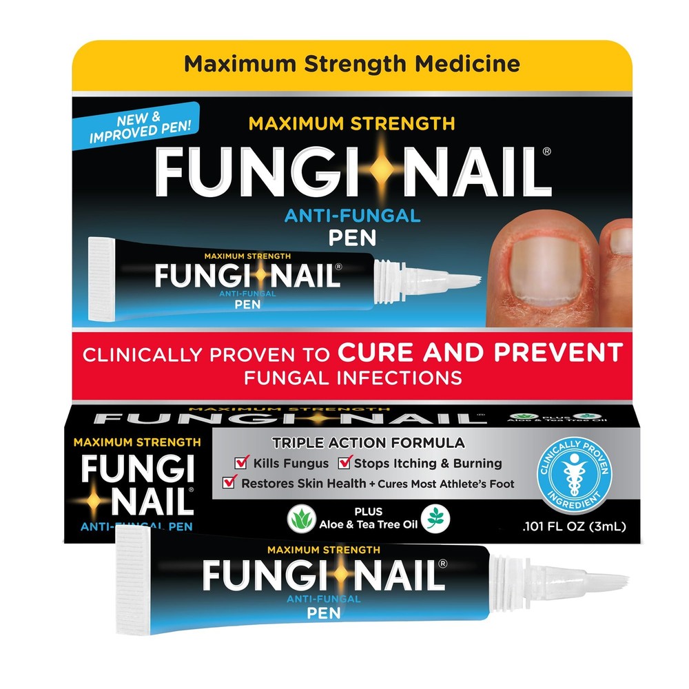 Fungi-Nail Pen Applicator Anti-Fungal Solution, 0.101 Fl Oz (Pack of 1),