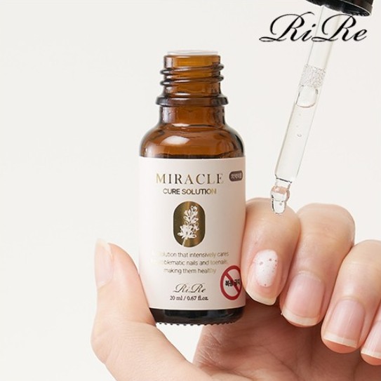 RIRE Miracle Cure Solution 20ml Nail Strengtheners Nail Care Korea Cosmetics NEW