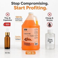 NAIL Cuticle Revitalizing Oil, 128 Oz Professional Bulk Supply – Premium Resu…