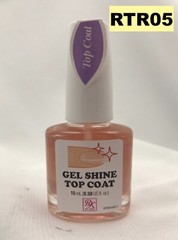 RK BY KISS NAIL GEL SHINE TOP COAT RTR05 0.50 FL OZ